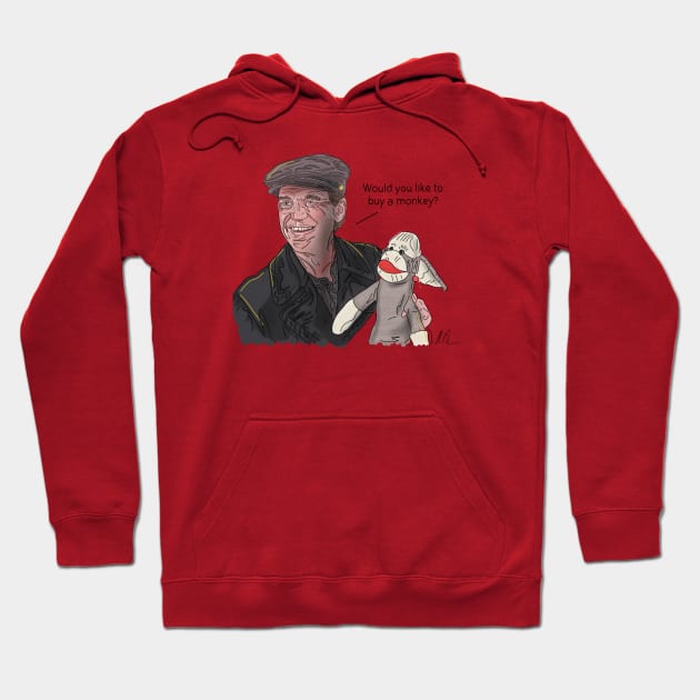 Cabin Boy: David Sells Monkeys Hoodie by 51Deesigns